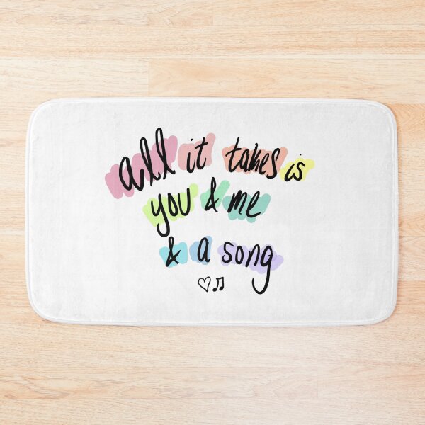 Item preview, all it takes is you and me and a song - the prom designed and sold by Daniel Simpson.