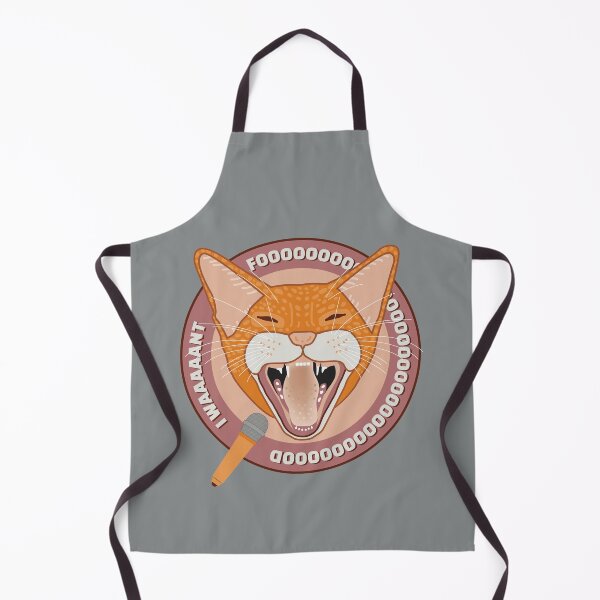 Item preview, Orange Tabby cat interview with a tiny microphone designed and sold by Cat-designs.