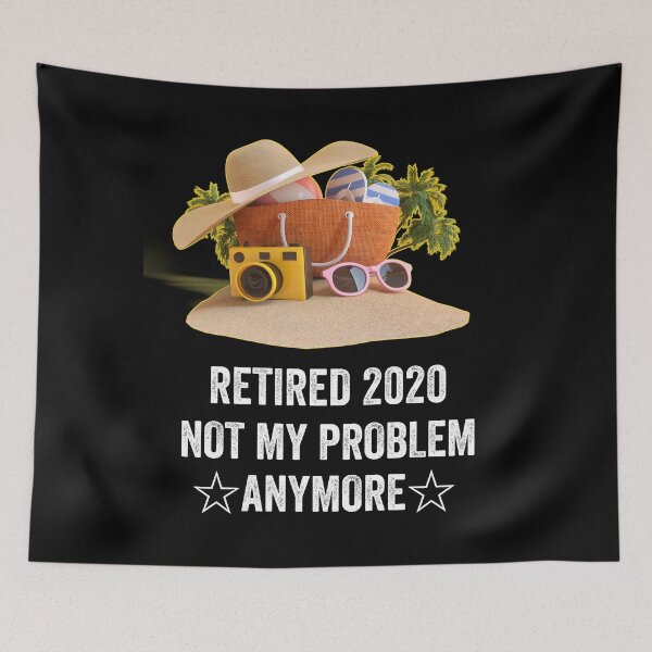 Item preview,  retired my problem any more designed and sold by Designhub14.