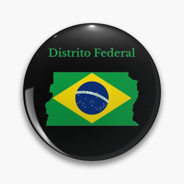 Item preview, Federal District Brazil Map Flag, Brazil designed and sold by marosharaf.