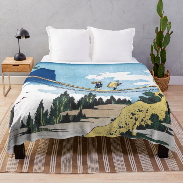 Item preview, The Suspension Bridge on the Border of Hida and Etchu Provinces designed and sold by Takeda-art.