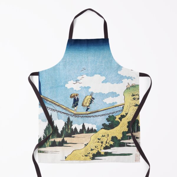 Item preview, The Suspension Bridge on the Border of Hida and Etchu Provinces designed and sold by Takeda-art.