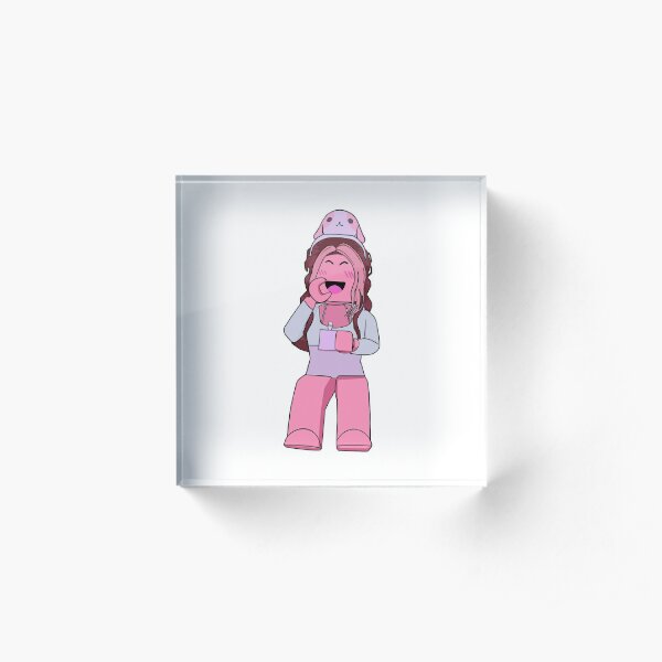 Roblox For Girls Acrylic Blocks Redbubble - blocky roblox avatar ideas girl