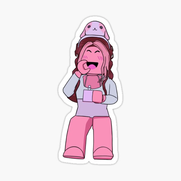 Roblox For Girls Roblox Birthday Stickers Redbubble - her meme roblox