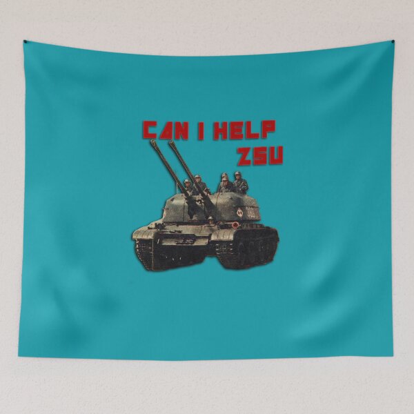 Item preview, Can I help you zsu funny play on words - Iron curtain - USSR - Soviet Union - design  designed and sold by NumbTs.
