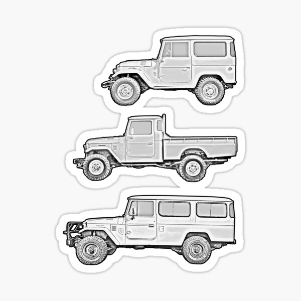 40 Series B&W Collage Sticker