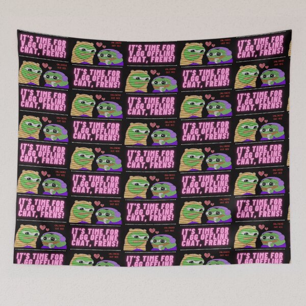 Item preview, Comfy Vaush Meme Frogs designed and sold by Obsquidian.