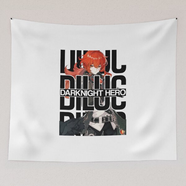 Item preview, DILUC DARKNIGHT HERO Genshin Impact designed and sold by chris28zero.