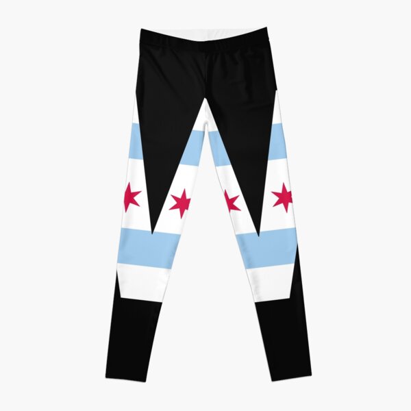 Chicago Flag W Chi Town Leggings