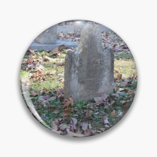Item preview, Oddly Shaped Headstone in Maple Hill Cemetery (unedited) designed and sold by Silver Sky by Janet.