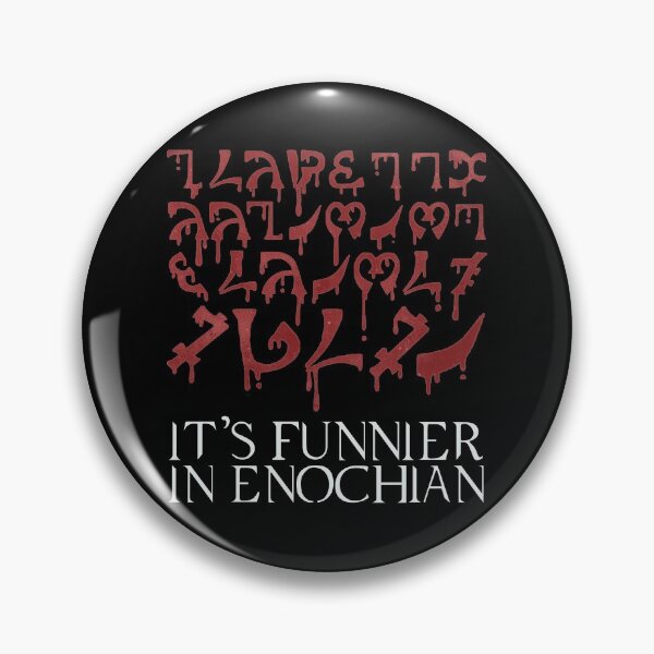 Item preview, It's funnier in Enochian designed and sold by ninthstreet.