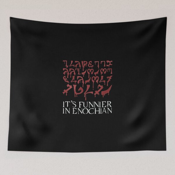 Item preview, It's funnier in Enochian designed and sold by ninthstreet.