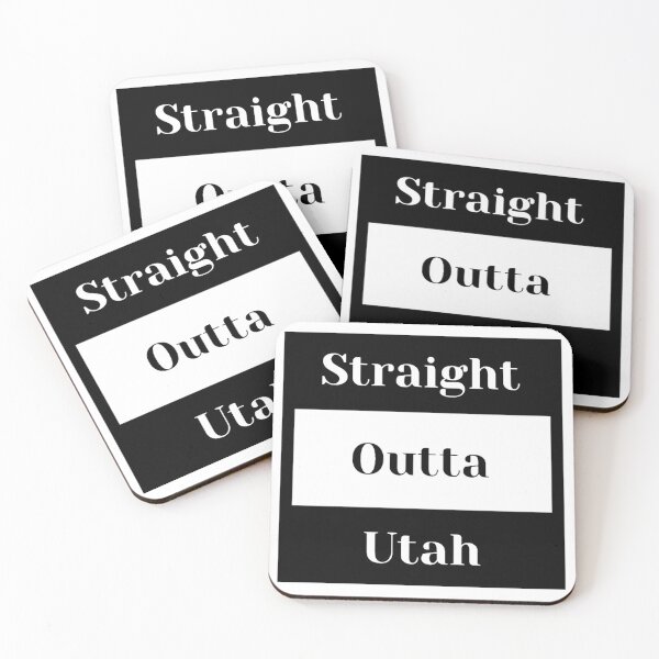 Item preview, Straight outta Utah designed and sold by Captionator.