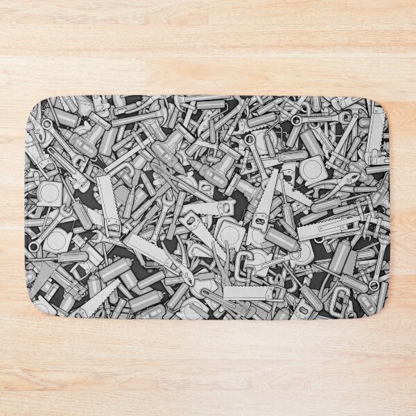 Item preview, Toolbox DIY Tools Pattern designed and sold by GrandeDuc.