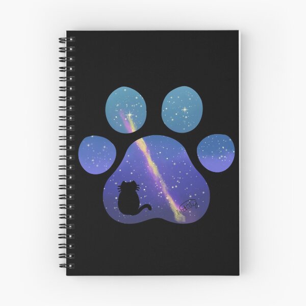 Aperçu de l'œuvre Impression de patte de chat Galaxy créée et vendue par lorikitty.