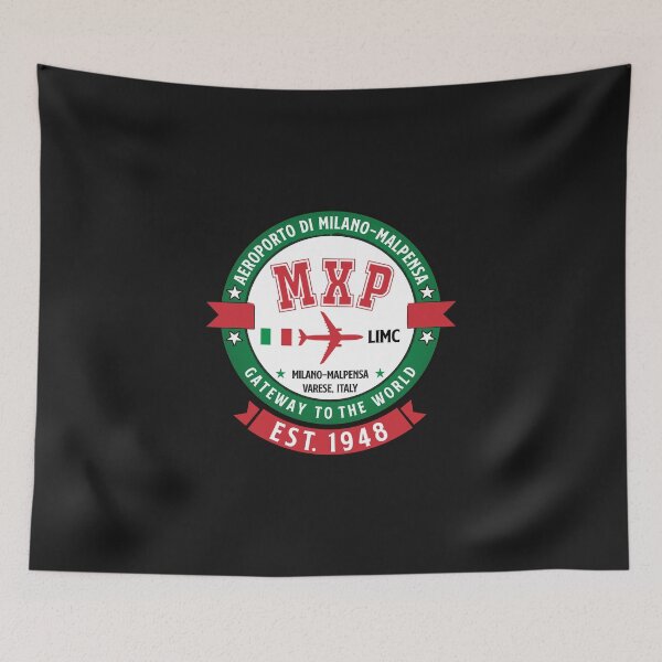 Item preview, MXP Airport di Milano-Malpensa Italy - Vintage Design designed and sold by FouDeeziner.