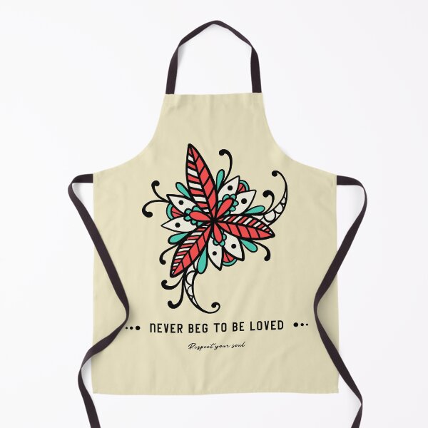 Item preview, NEVER BEG TO BE LOVED | Respect your soul designed and sold by AladdinMktgs.