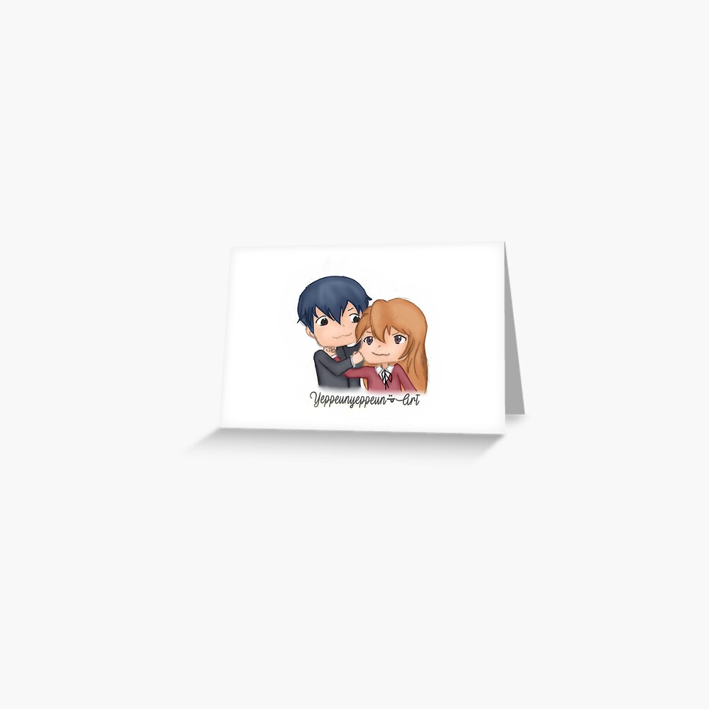 Toradora Anime Greeting Cards for Sale