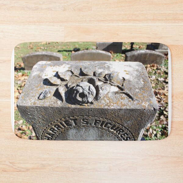 Item preview, Harriet’s Concrete Rose on her Grave in Maple Hill Cemetery (Unedited) designed and sold by Silver Sky by Janet.