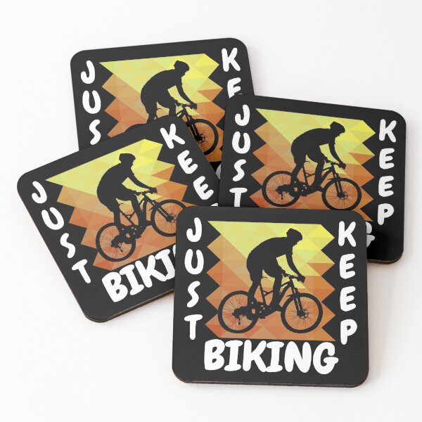 Item preview, Just Keep Biking designed and sold by Vibing-Right.