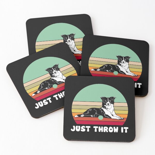 Item preview, Just Throw it Funny Border Collie Dog Lover designed and sold by haruharu1695.