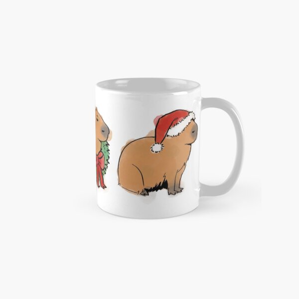 Item preview, Christmas Capybara designed and sold by hazel_333.