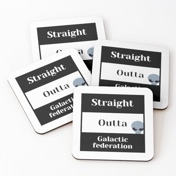 Item preview, Straight outta Galactic federation designed and sold by Captionator.