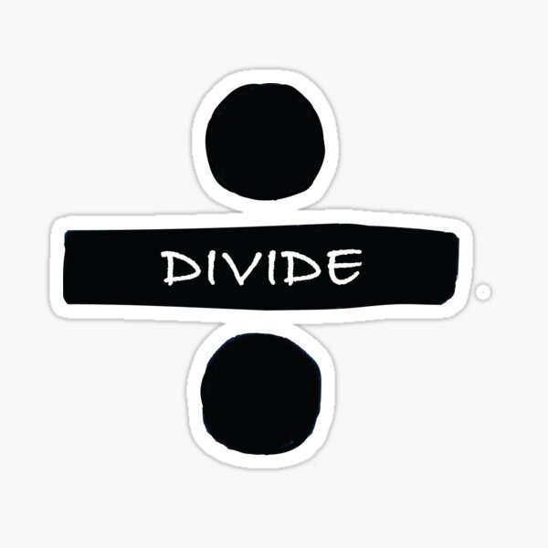 Divide Sticker