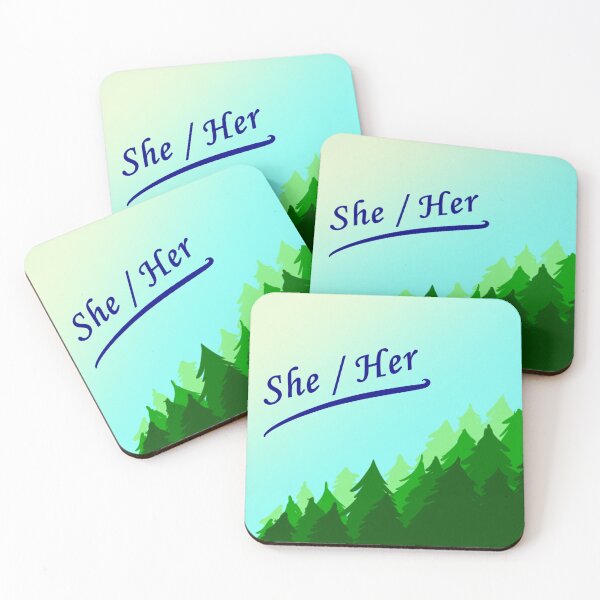 Item preview, She / Her Pronouns designed and sold by chromaticlux.