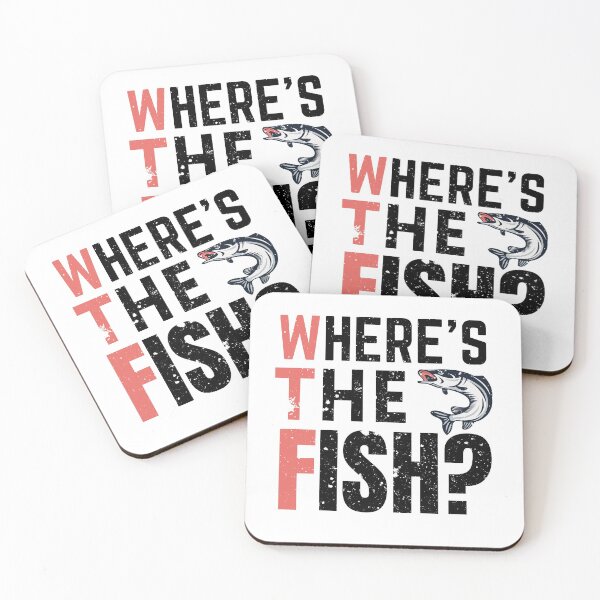 Item preview, Wtf Where's The Fish? designed and sold by crazy merchs.