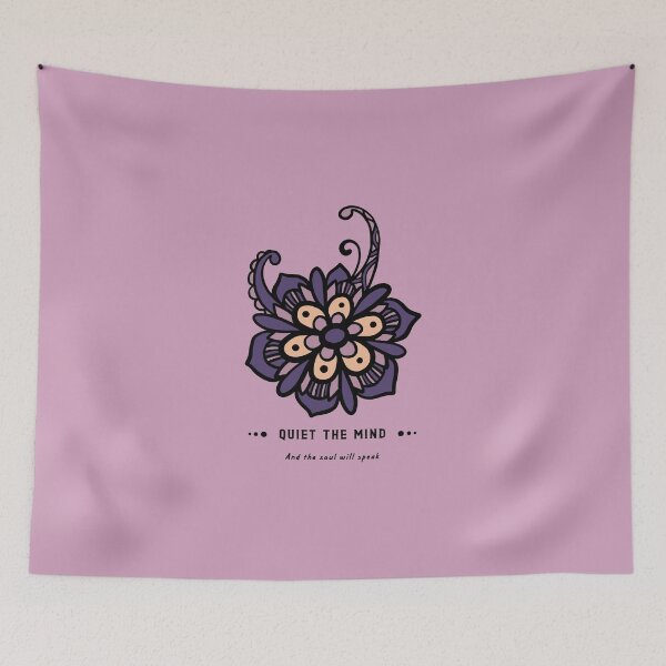 Item preview, QUIET THE MIND | And the soul will speak designed and sold by AladdinMktgs.