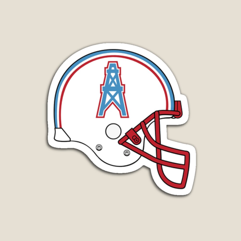 Houston Oilers 12 Die-cut Vinyl Decal / Sticker