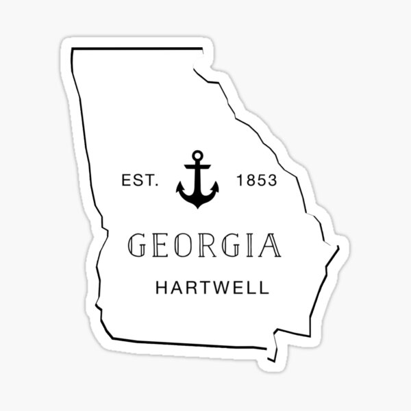 ga-state-established-sticker-for-sale-by-dhbrown17-redbubble