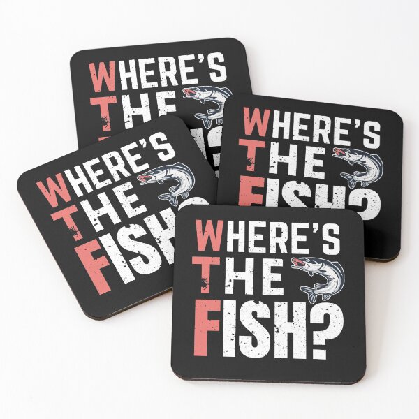 Item preview, Wtf Where's The Fish? designed and sold by crazy merchs.