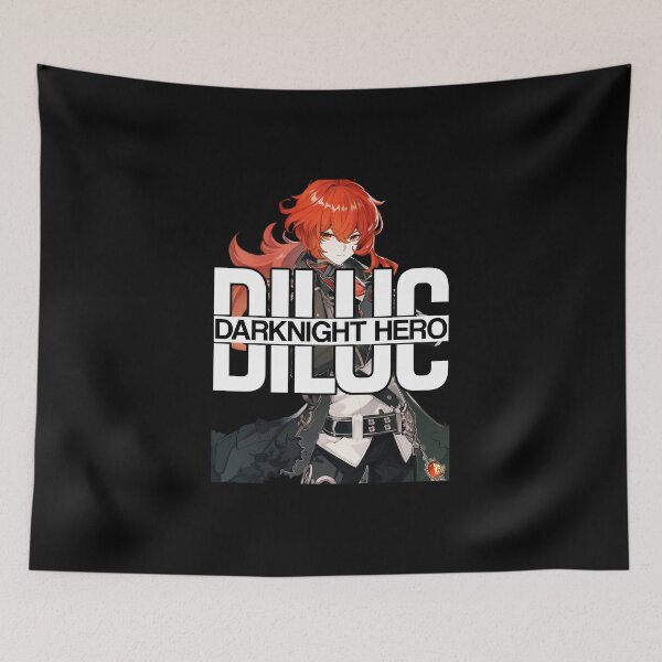 Item preview, DILUC DARKNIGHT HERO Genshin Impact designed and sold by chris28zero.