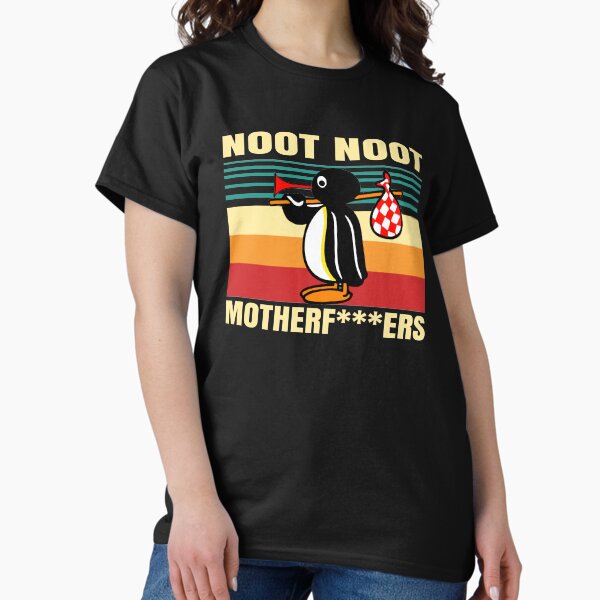 Vista previa del artículo con la obra «Noot Noot Pingu Meme Regalo divertido Noot Noot», diseñado y vendido por Ake10.