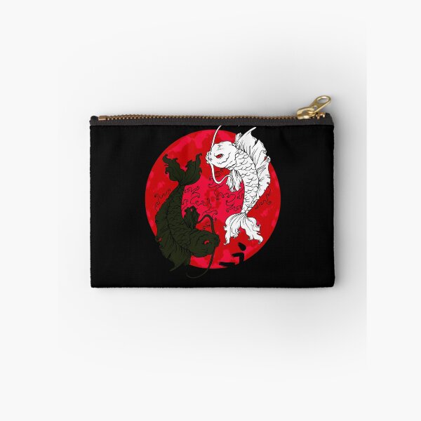 Item preview, Koi Fish Ying Yang in Black designed and sold by OrganicCharm.