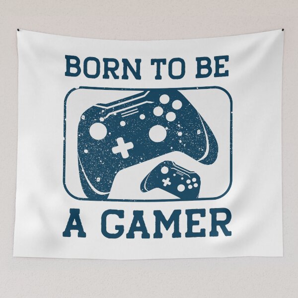 Item preview, Born to be a Gamer designed and sold by Color Me F*@k!ng Happy.