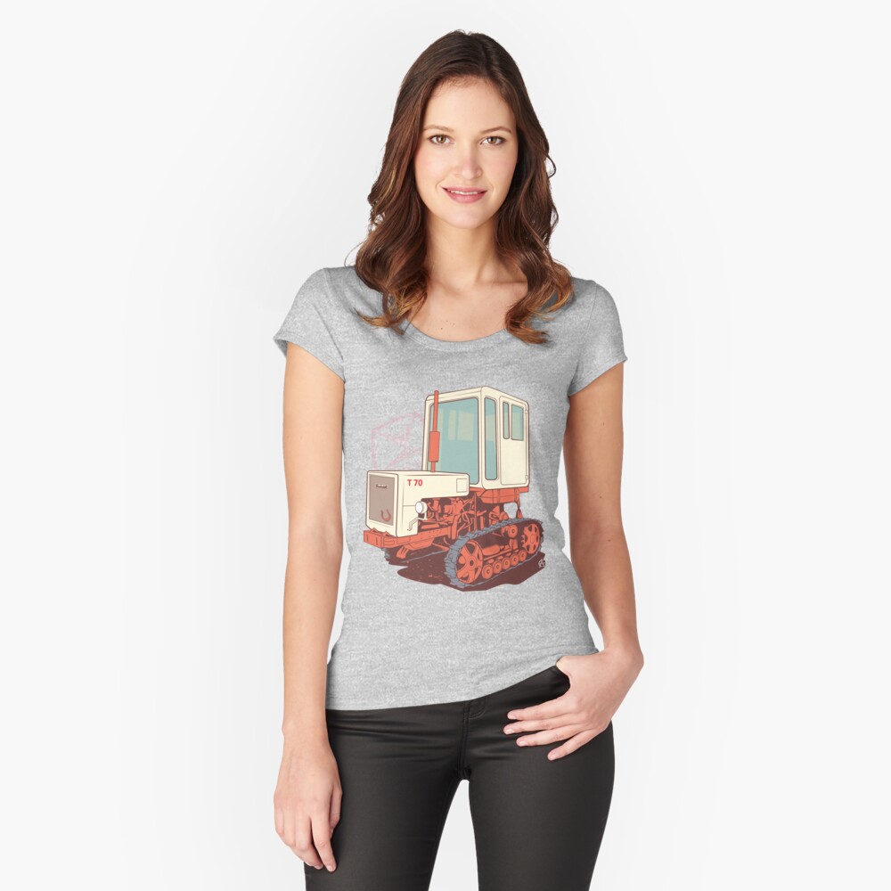 Item preview, Fitted Scoop T-Shirt designed and sold by ARover.