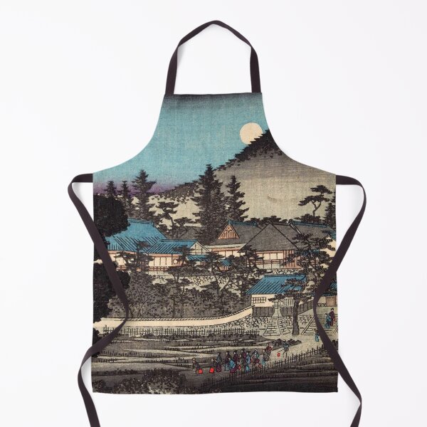 Item preview, Hasegawa Sadanobu - Night View of Anyoji Temple at Maruyama designed and sold by ArtExpression.