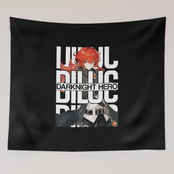 Item preview, DILUC DARKNIGHT HERO Genshin Impact designed and sold by chris28zero.