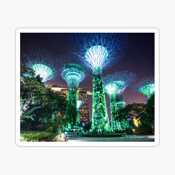 Artikel-Vorschau von Singapur Garten in Marina Bay, designt und verkauft von franckreporter.