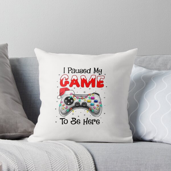 Item preview, I Paused My Game To Be Here Funny Video Gamer Christmas designed and sold by DanielleNicolet.