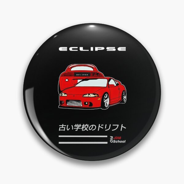 Item preview, JDM Eclipse Red [Black Edition] designed and sold by oldschooljdm.