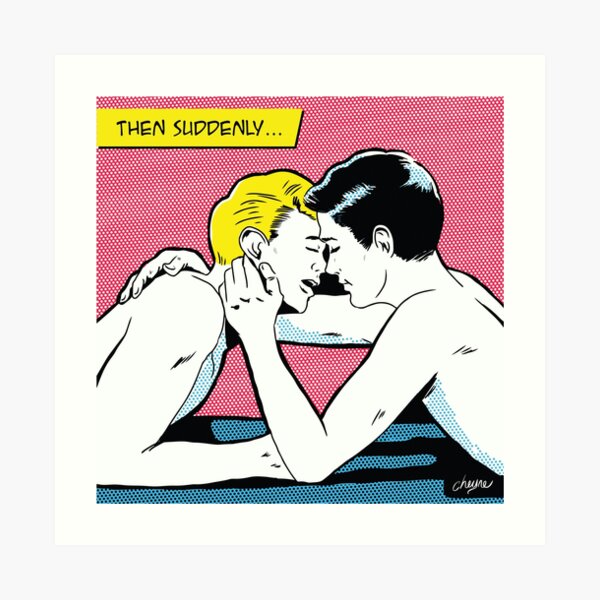 Suddenly Art Print