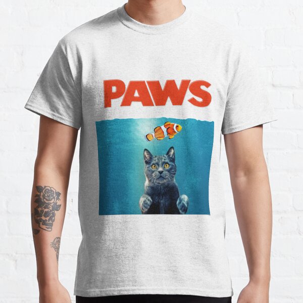 Paws t outlet shirt jaws