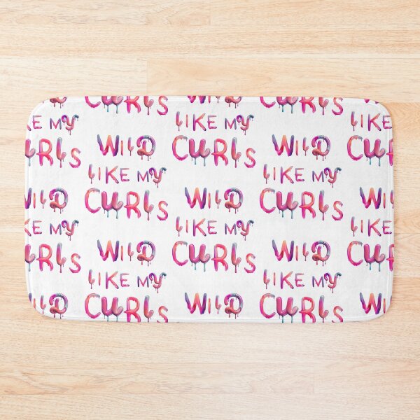 Item preview, Wild Like My Curls designed and sold by WhatTheWorld.