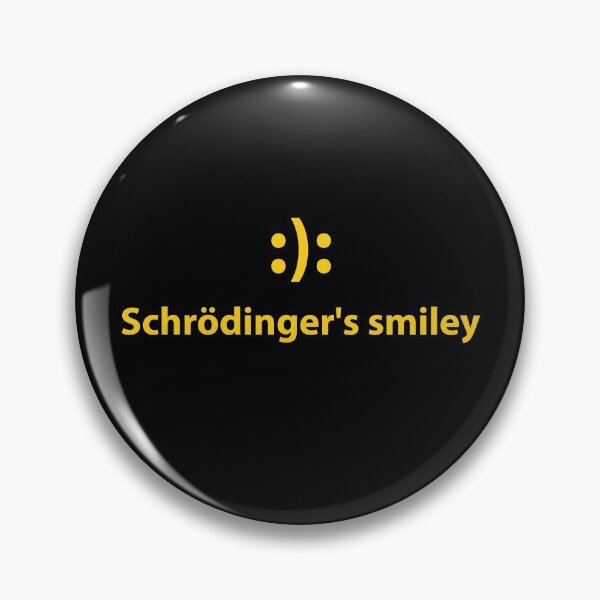 Item preview, Schrödinger's smiley designed and sold by teeters-ind.