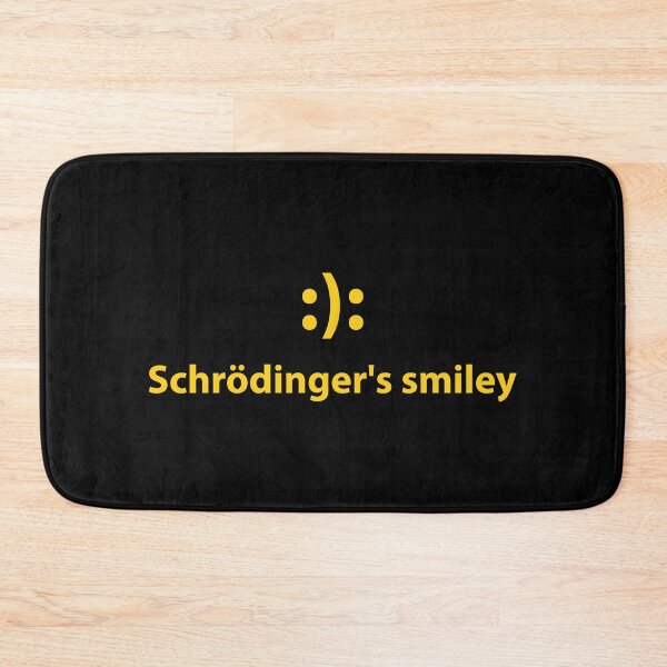 Item preview, Schrödinger's smiley designed and sold by teeters-ind.