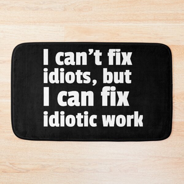 Item preview, fixing Idiotic work designed and sold by CocoAndMore.